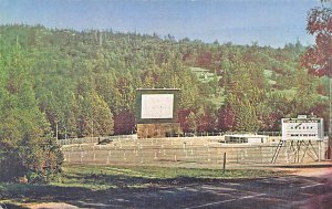 Boulder Creek CA Starview Drive-IN Theatre Postcard