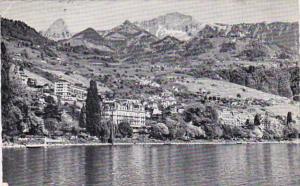 Switzerland Montreux la Dent de Jaman les Rochers de Naye 1964 Photo