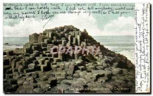 Old Postcard The Wishing Chair Giants Causeway