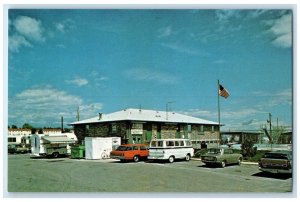 c1960's Shady Meadows Mobile Home Park Cars Aurora Colorado CO Vintage Postcard