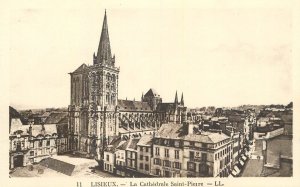 France Lisieux Saint Pierre church rooftop panorama