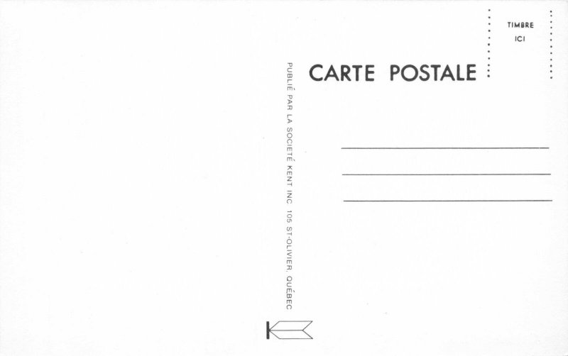 CABANO TEMISCOUATA-sur-le-lac QUEBEC CA MOOSE POSTCARD 1960s