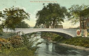 VT - Bellows Falls. New Canal Bridge 