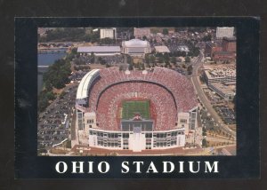 OHIO STATE BUCKEYES UNIVERSITY FOOTBALL STADIUM GAME HORSESHOE POSTCARD