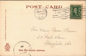 Vtg 1907 Ohio State University Observatory Columbus Ohio OH Postcard