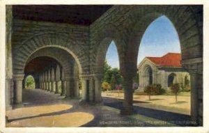 Memorial Church, Stanford University - California CA  