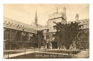 UK - England, Oxford. Jesus College, Quadrangle