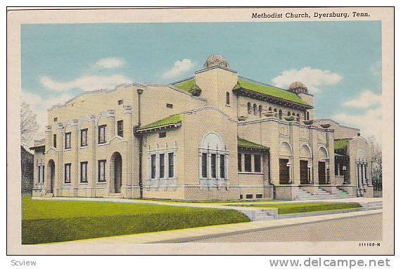 Methodist Church, Dyersburg, Tennessee, 30-40s