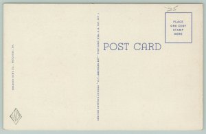 Waycross Georgia~Ware County Courthouse & Sheriff's Office~Clock Tower~1940s 