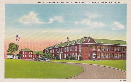 Elizabeth City State Teachers College College Elizabeth City North Carolina