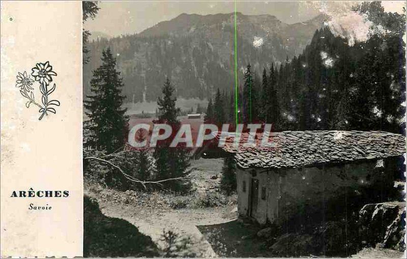 Postcard Modern Areches Savoy Alt 1080m and La Chapelle Saint Cirque Guerin (...