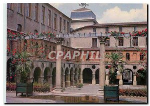 Modern Postcard St Chamond Loire Court of the City