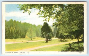 Victoria Park TRURO Nova Scotia Canada 1941 Postcard
