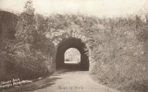 Vintage Postcard 1900's Ellicott Arch Franklin Historical Boston Massachusetts