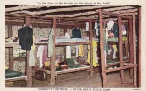 Colorado Silver State Youth Camp Dormitory Interior  Curteich