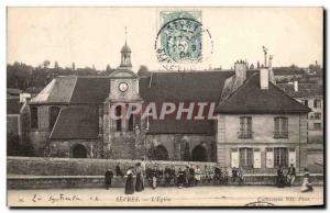 Old Postcard Sevres The Children Church