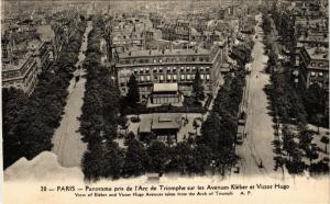 CPA PARIS 16e-Panorama pris de l'Arc de Triomphe (325379)