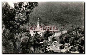 Postcard Modern Laghet Shrine Of Our Lady Of Vue Generale