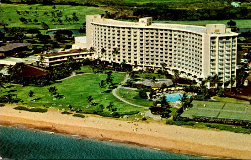 Hawaii Maui Kaanapali Beach The Maui Surf 1980