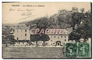 Postcard The Old Uriage Hotels and Chateau