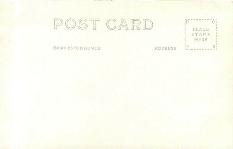 c1930s RPPC Postcard; Iconic Camp Curry Gate Yosemite CA Twig Letters unposted