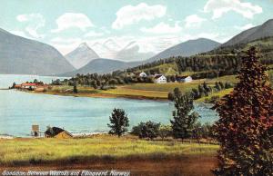 Sondor Norway Westnas Ellingaard Scenic View Antique Postcard J63050