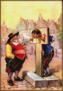 Troost Holland's Most Comfortable Tobacco Advertising Vintage Postcard C267