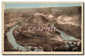 Saint Antonin Noble Val - The Contours of & # 39Averyron - Old Postcard