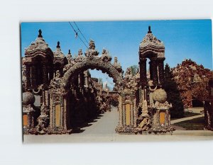 Postcard Shrine of the Grotto of the Redemption, West Bend, Iowa