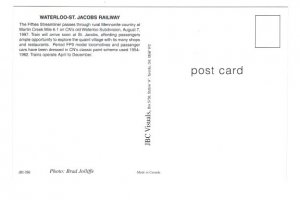 Railway Train, Martin Creek, Ontario, Windmill 1997