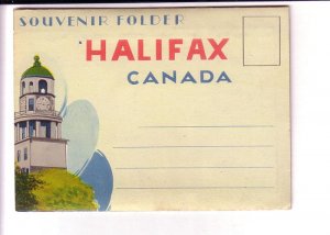 Souvenir Folder Halifax, Nova Scotia, Golf, Ferry, Barrington etc