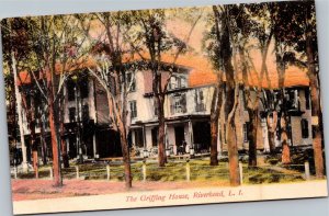 Postcard NY Long Island Riverhead The Griffing House 1908