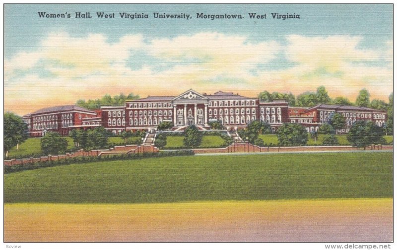 Women's Hall, West Virginia University, Morgantown, WV, 1930-40s