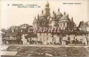 Postcard Old 24 perigueux cathedral saint front apse