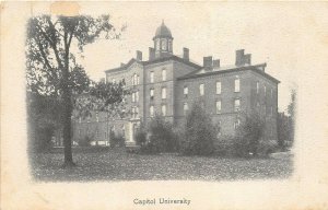 Columbus Ohio c1906 Postcard Capitol University