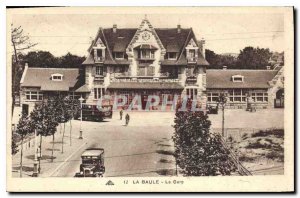 Old Postcard La Baule Train