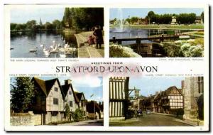 Postcard Old Stratford upon Avon