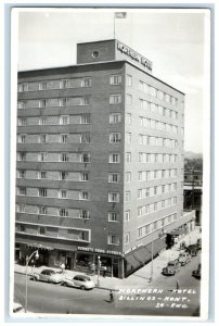 1955 Northern Hotel Billings Montana MT Lincoln NE RPPC Photo Vintage Postcard