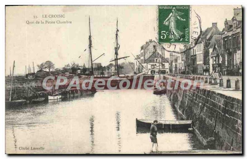 Postcard Old Croisic Quai de la Petite Room