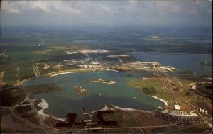Orlando Florida FL Walt Disney World Air View Vintage Postcard