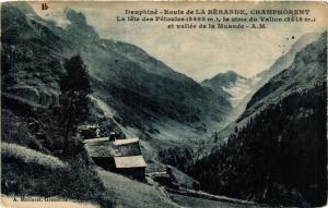 CPA Dauphiné - Route dela BERARDE Champhorent - La tete des Fetoules (433249)