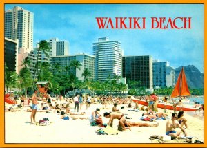 Hawaii Honolulu Waikiki Beach
