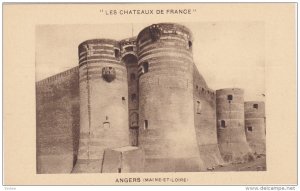 ANGERS, Maine Et Loire, France, 1900-1910's; Les Chateaux De France