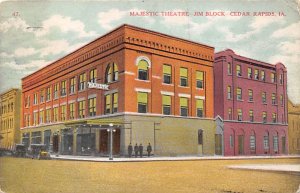 Majestic Theatre Jim Block Cedar Rapids, Iowa  