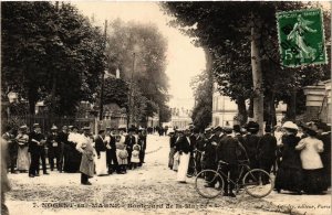 CPA NOGENT sur MARNE Boulevard de la Marne. (509440)