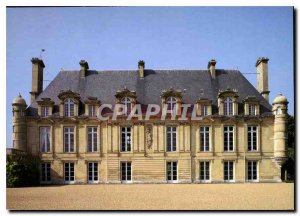 Modern Postcard Chateau d'Anet Eure et Loire the East Facade of the Court