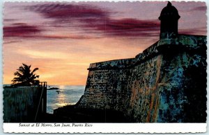 M-38800 Sunset at El Morro San Juan Puerto Rico