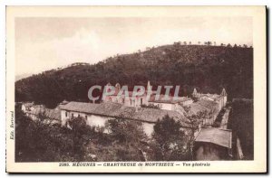 Postcard Old Chartreuse Montrieux Meounes general view