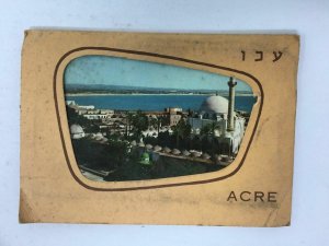 Acre Israel Souvenir Postcard Folder Holy Land Set of 9 Postcards in Folder