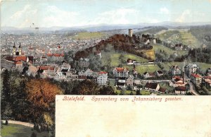 Bielefeld Germany 1904 Postcard Sparenberg Vom Johannisberg Gesehen